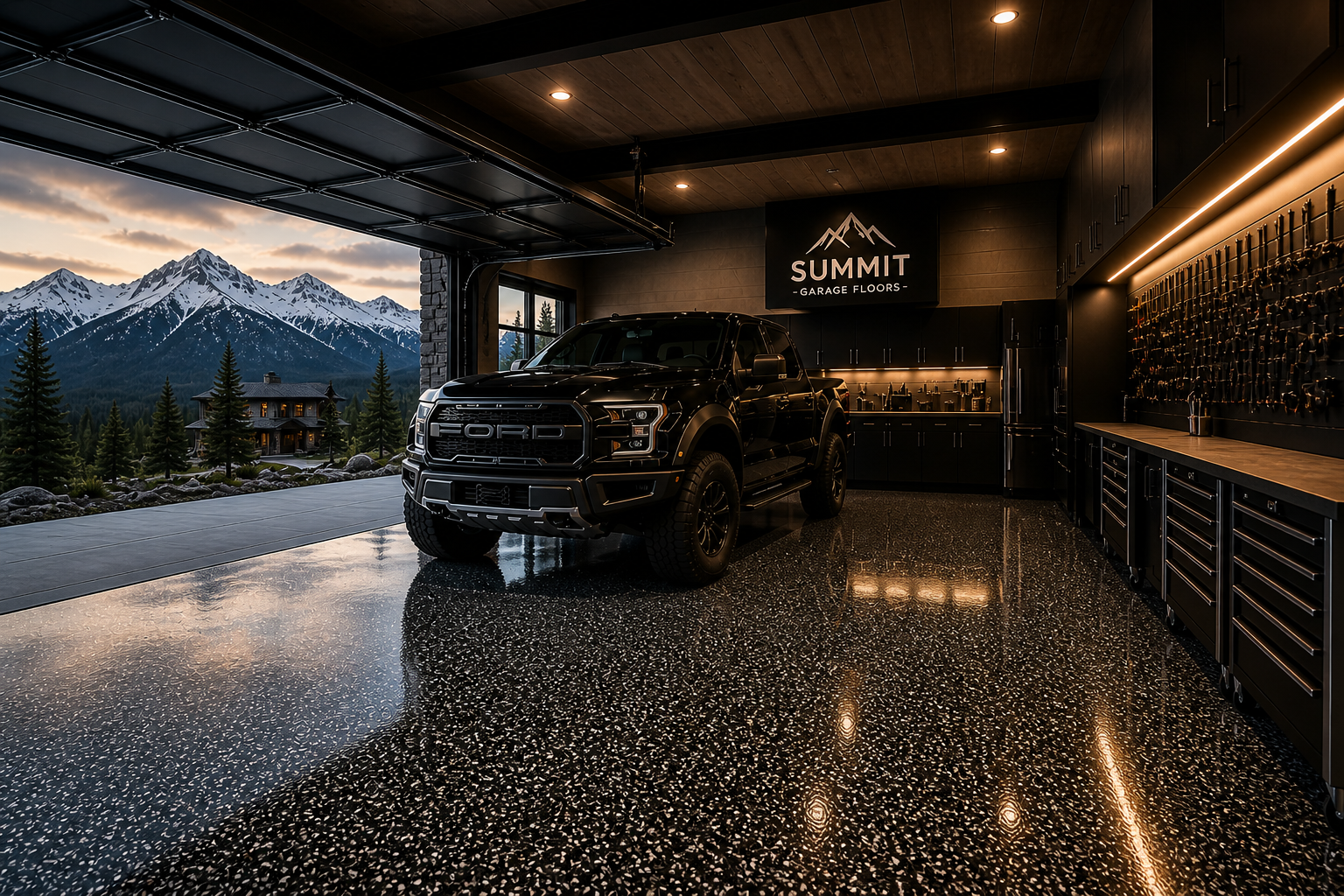 Luxury Montana Garage